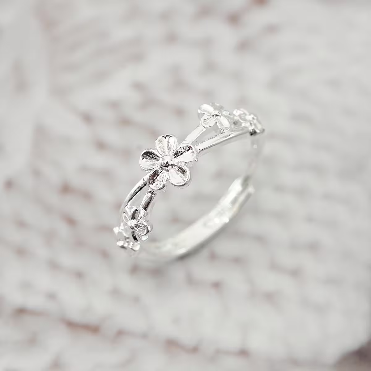 925銀飾&times;花藤雅韻&times;開口戒指-第1張