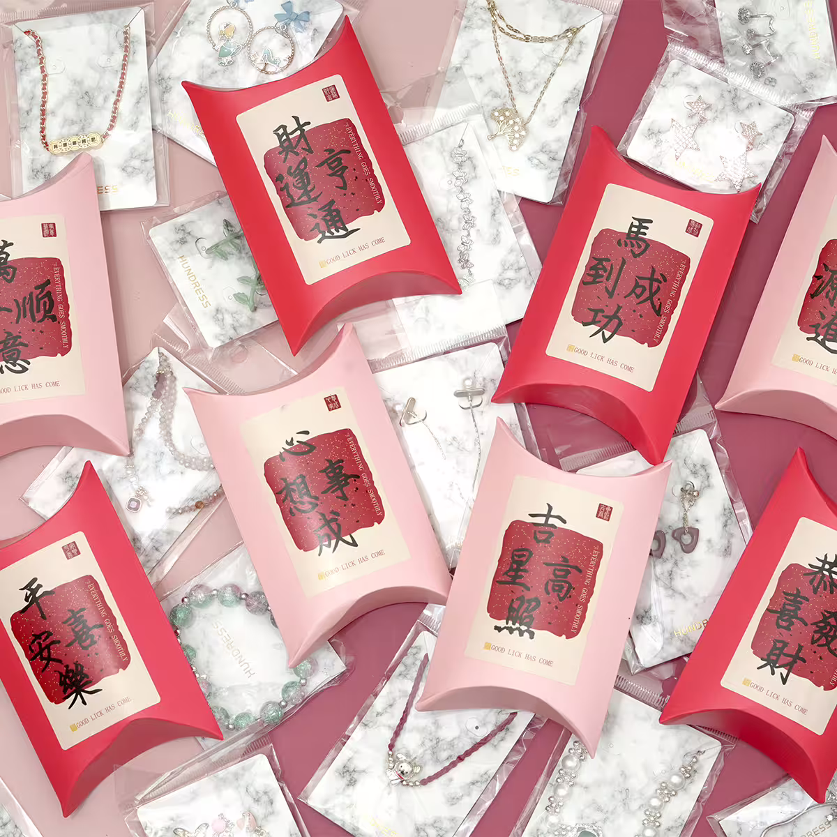 【馬年限定福袋】耳針：2件耳針+1件小禮物(隨機不挑款)-第2張