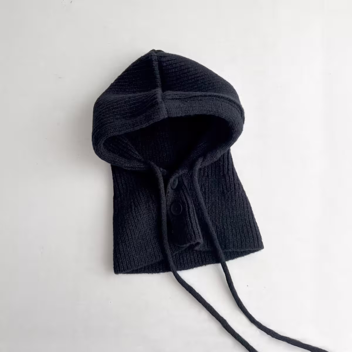 巴拉克拉法帽&times;毛帽&times;黑色-第2張