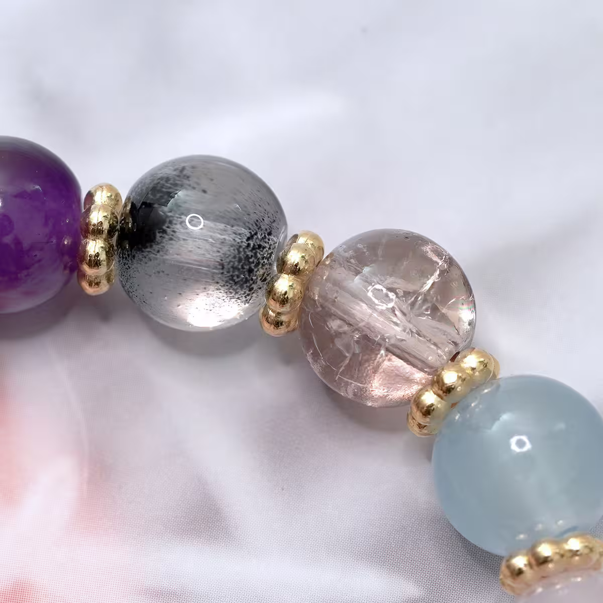 七彩九尾狐&times;固定式串珠手鍊-第3張