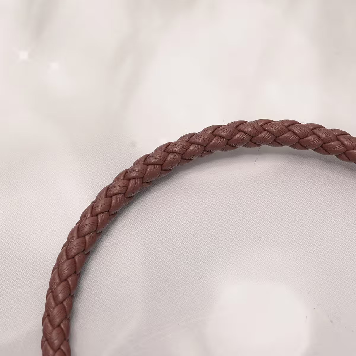 編織花紋皮革&times;手機腕帶掛繩&times;棕咖-第4張