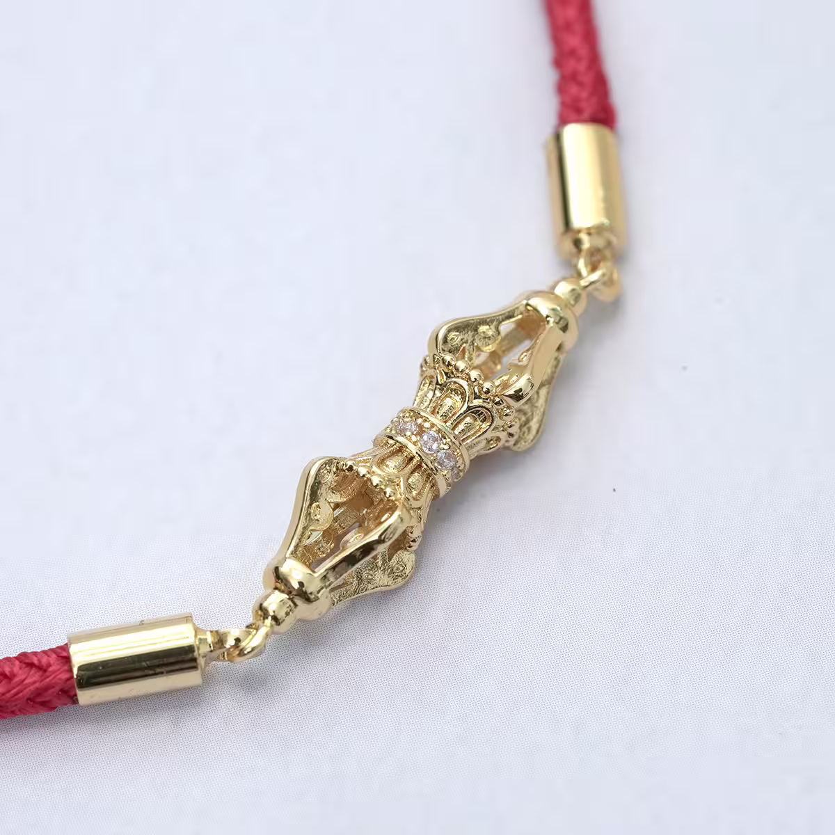 復古金剛杵&times;紅繩手鍊-第5張