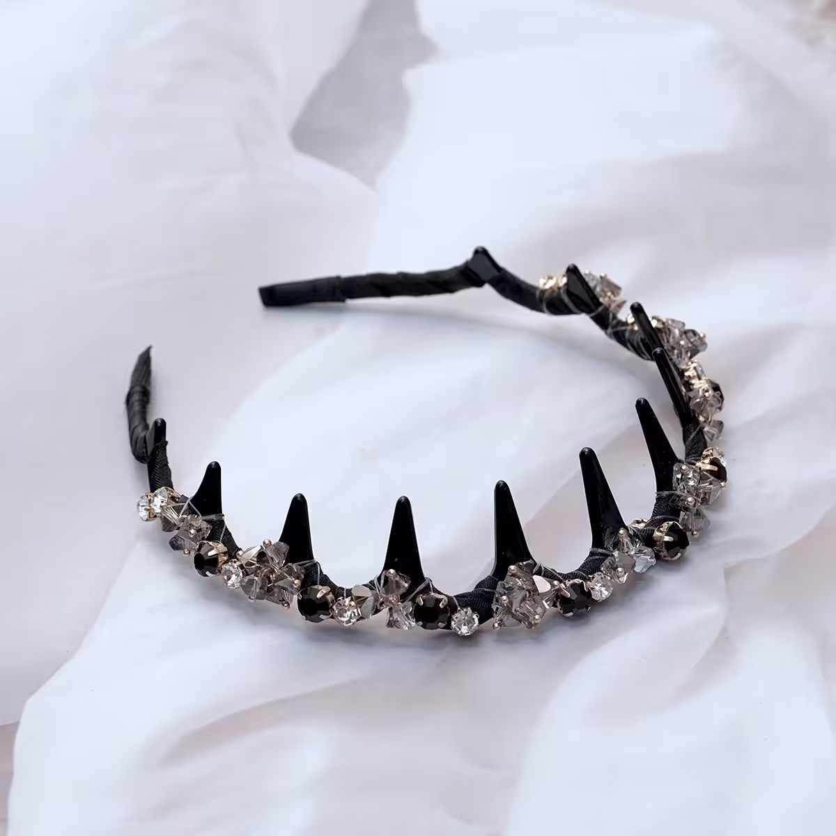 華麗水晶&times;抓髮髮箍&times;共二色-第6張