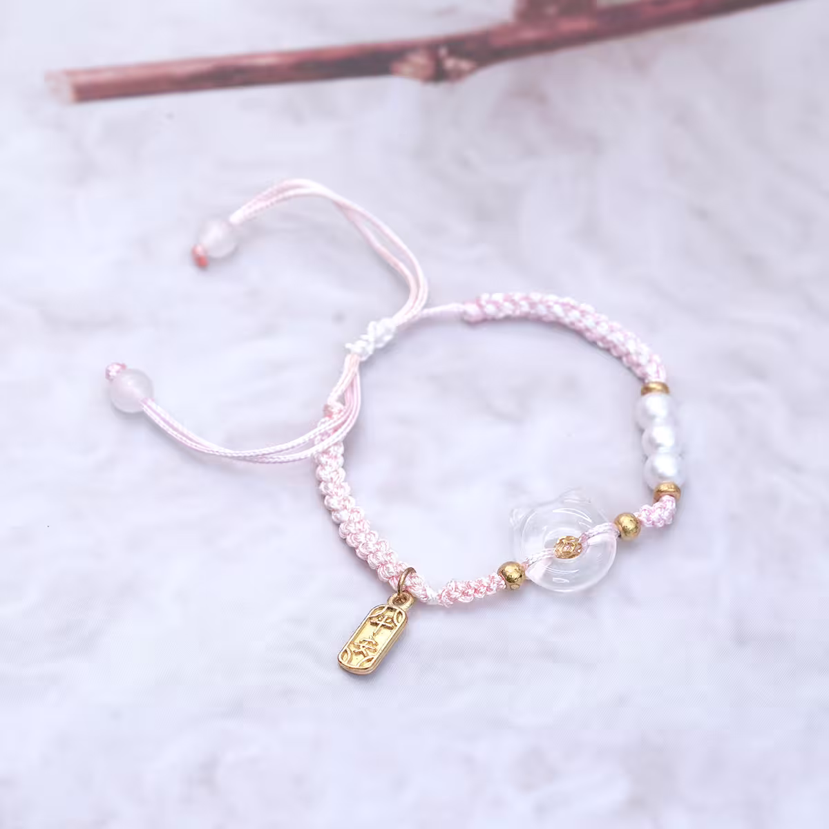 招財萌貓&times;抽繩手鍊&times;共二色-第3張