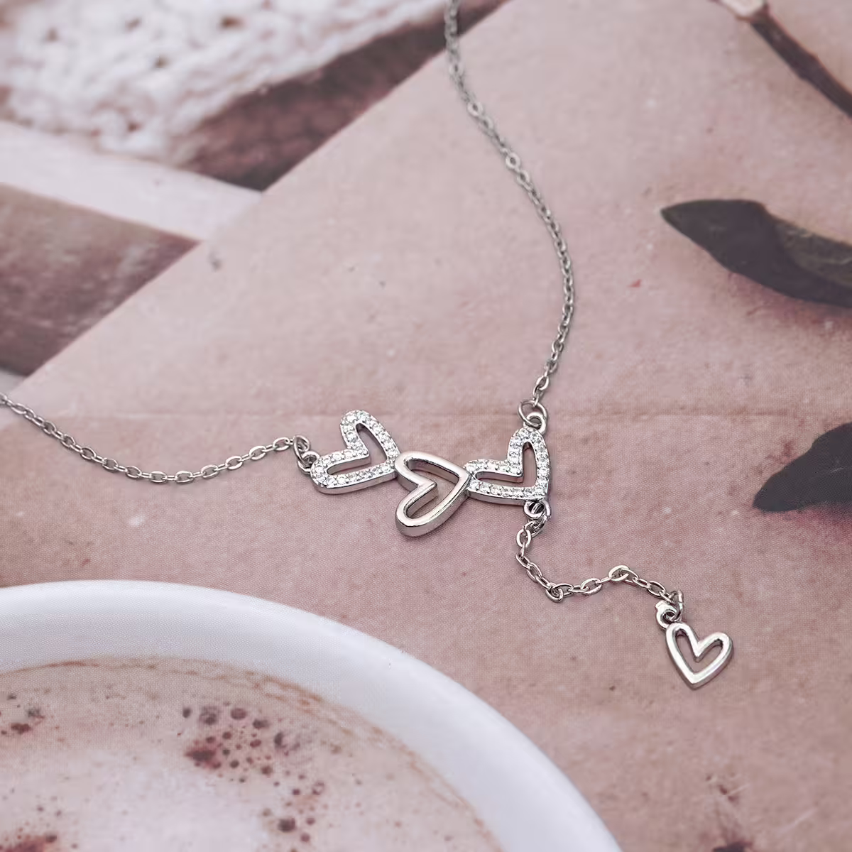 925銀飾&times;真愛連線&times;鎖骨項鍊-第1張