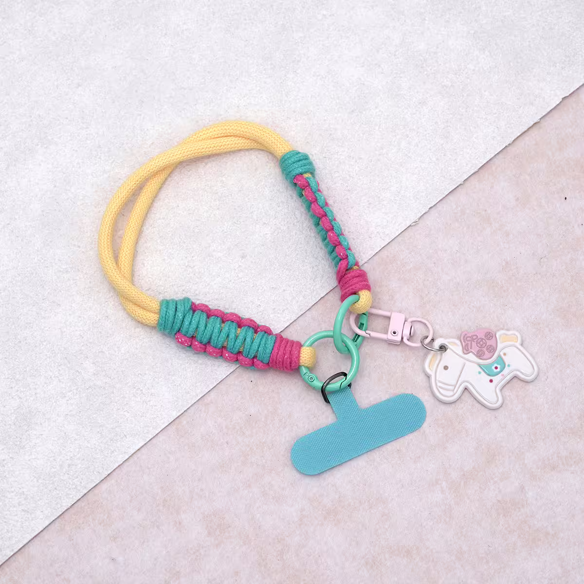 小馬編織&times;手機腕帶掛繩&times;彩色-第1張