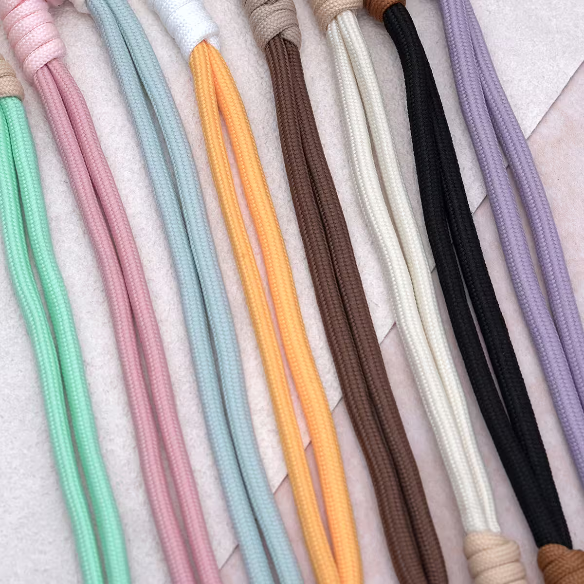 雙線素繩&times;手機腕帶掛繩&times;粉紅-第5張