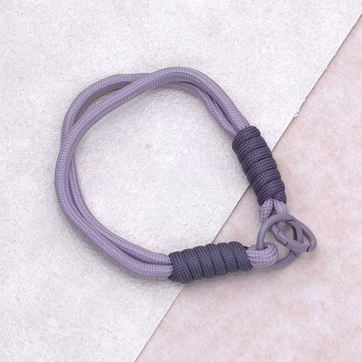 雙線素繩&times;手機腕帶掛繩&times;紫色-第3張