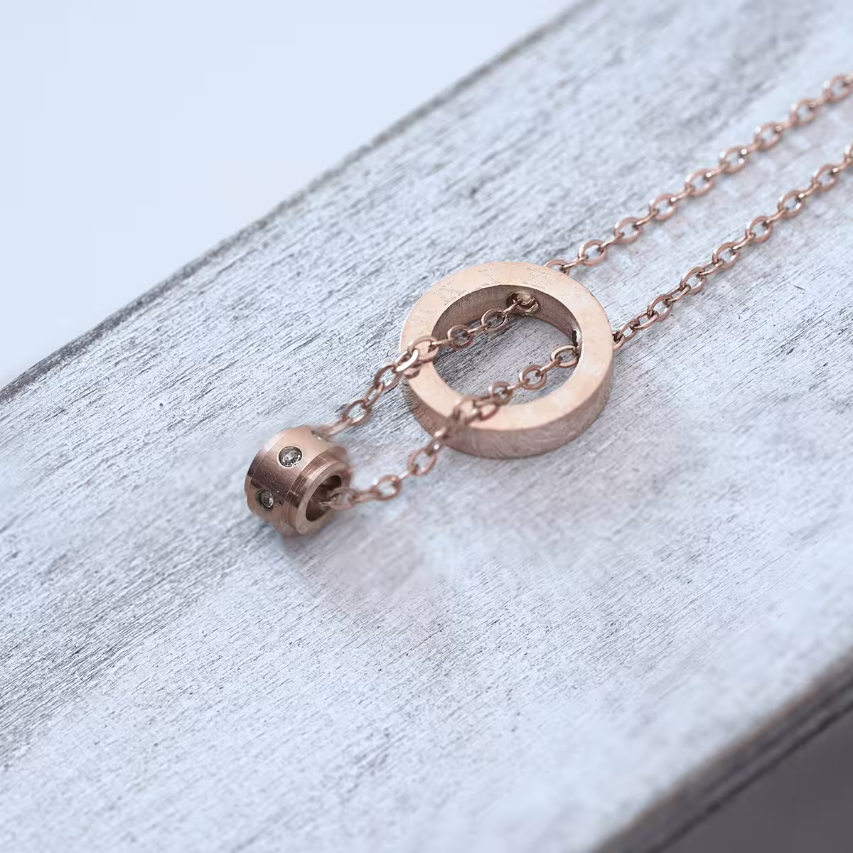 316鋼飾&times;晶鑽羅盤&times;玫瑰金-第2張