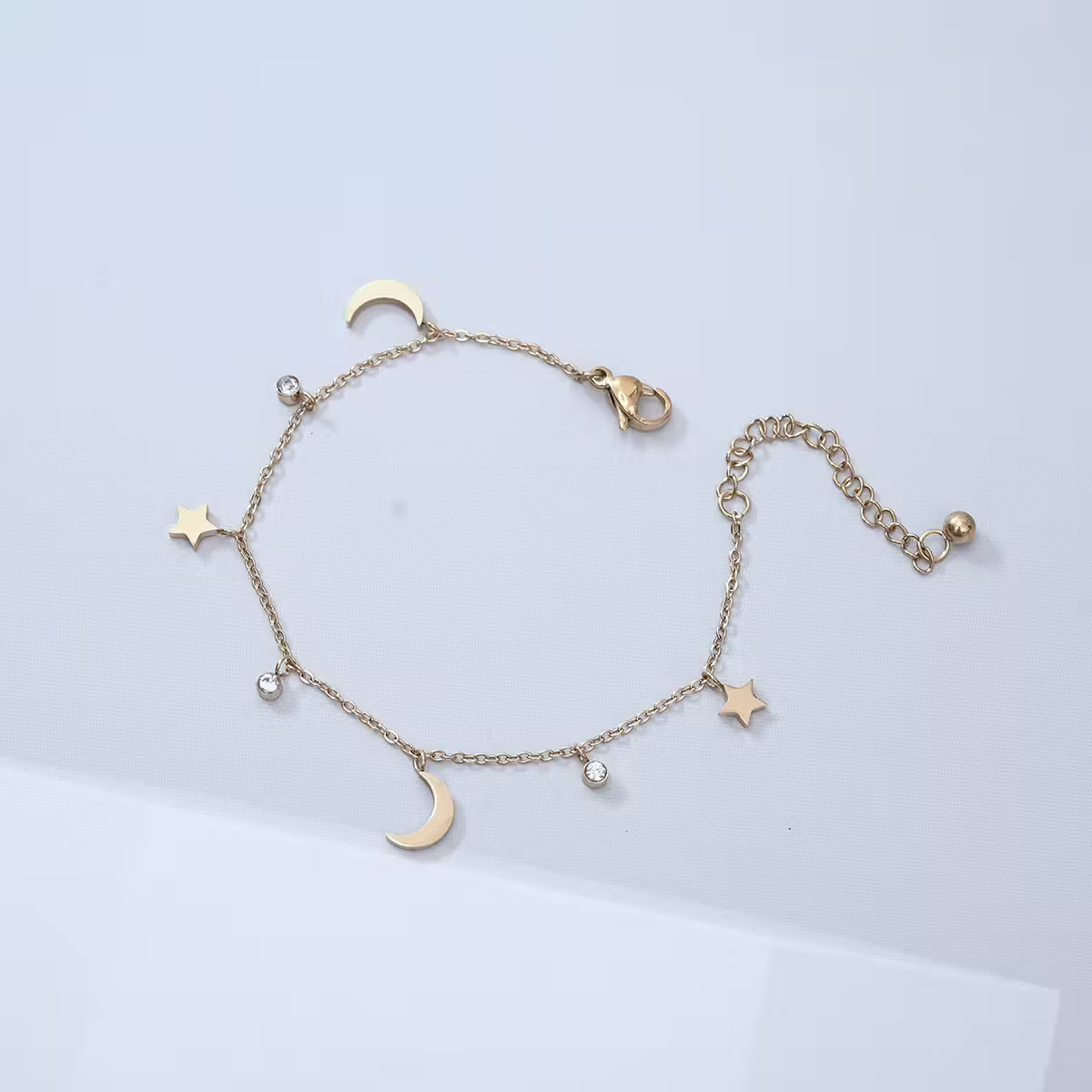 316鋼飾&times;星光月影&times;手鍊&times;金色-第2張