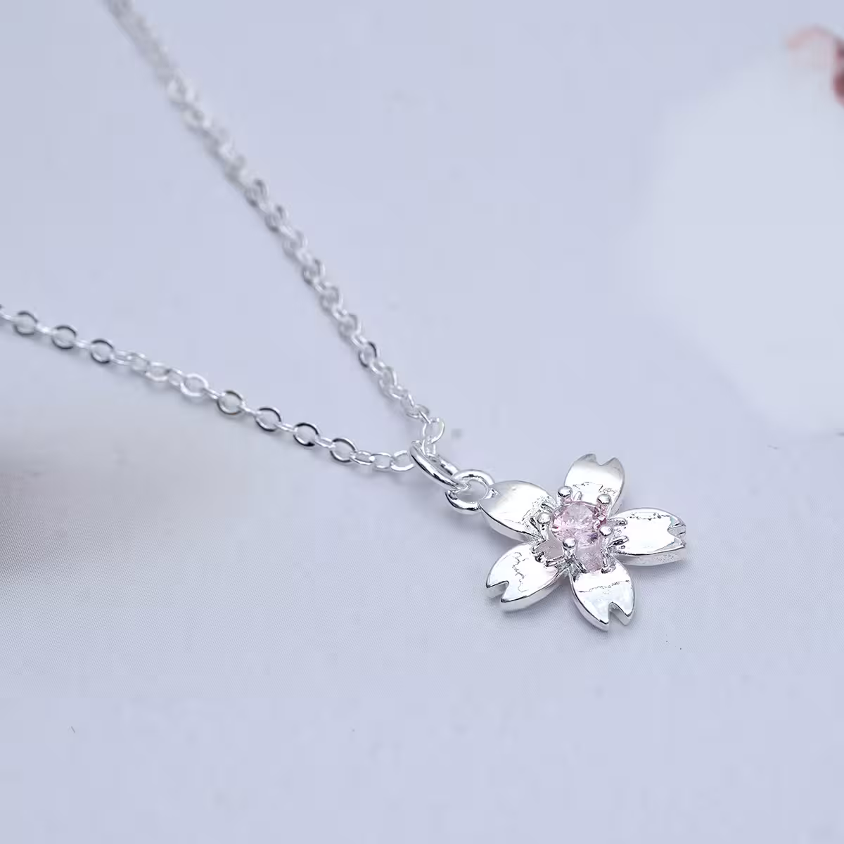 925銀飾&times;十里桃花&times;鎖骨項鍊-第3張