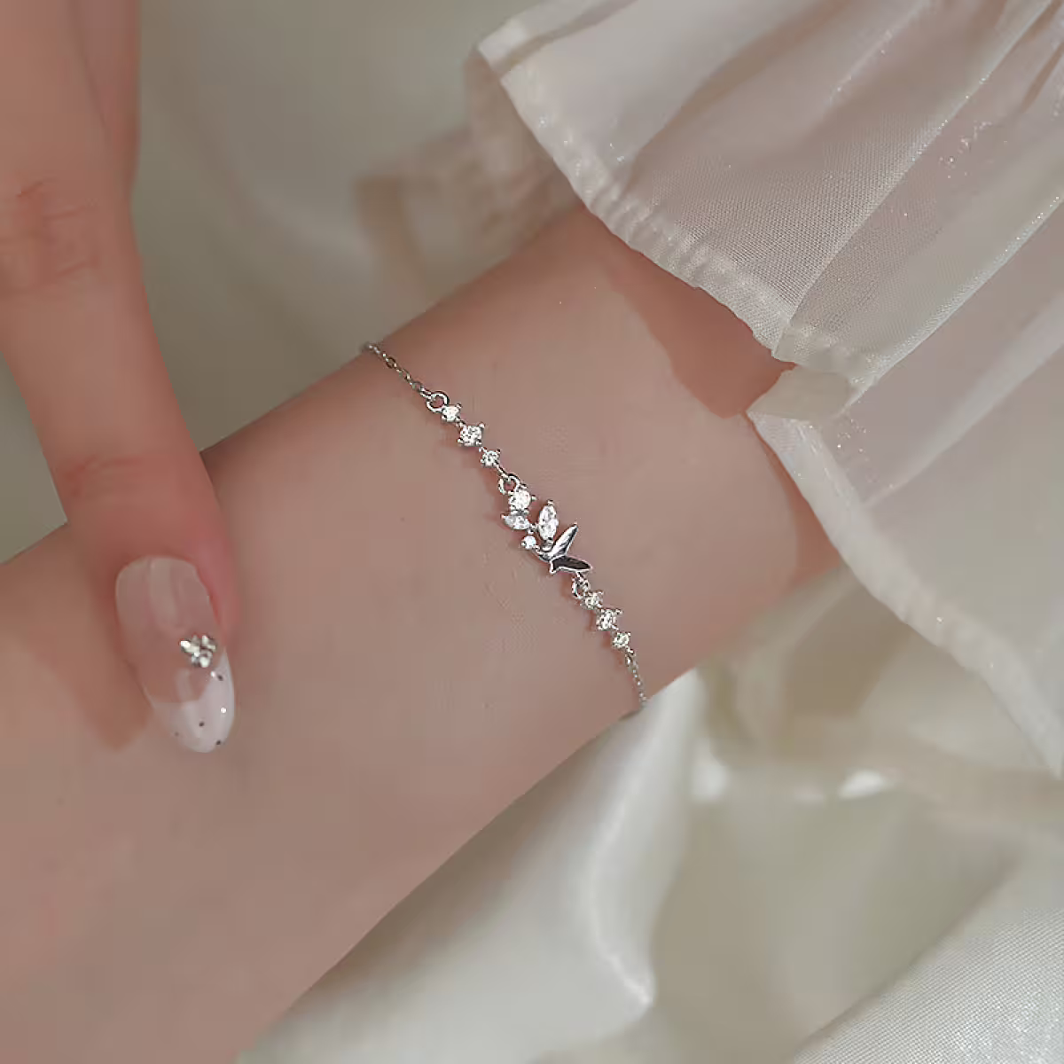 925銀飾&times;溫捥細蝶&times;手鍊-第5張