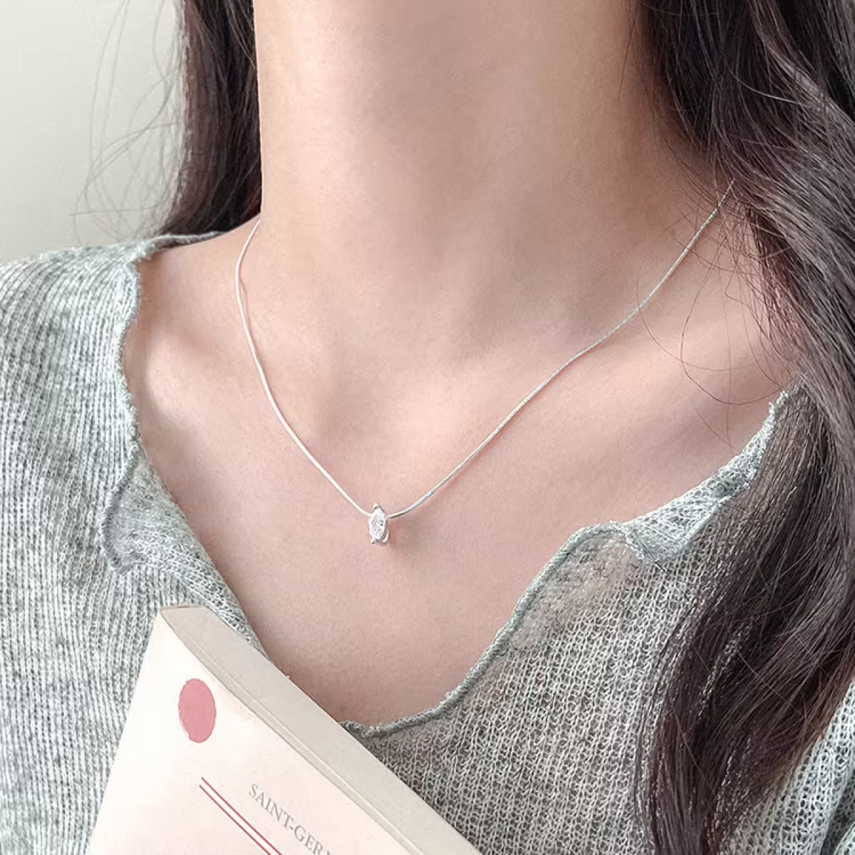 925銀飾&times;星之瞳&times;鎖骨項鍊-第6張