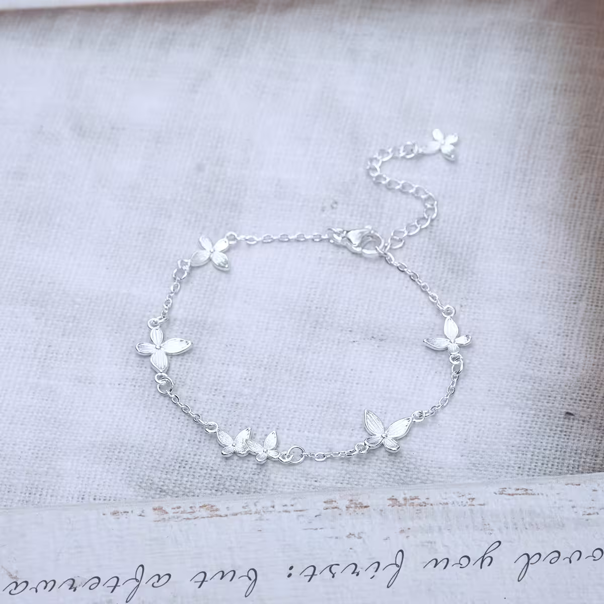 925銀飾&times;蝴蝶少女&times;手鍊-第1張