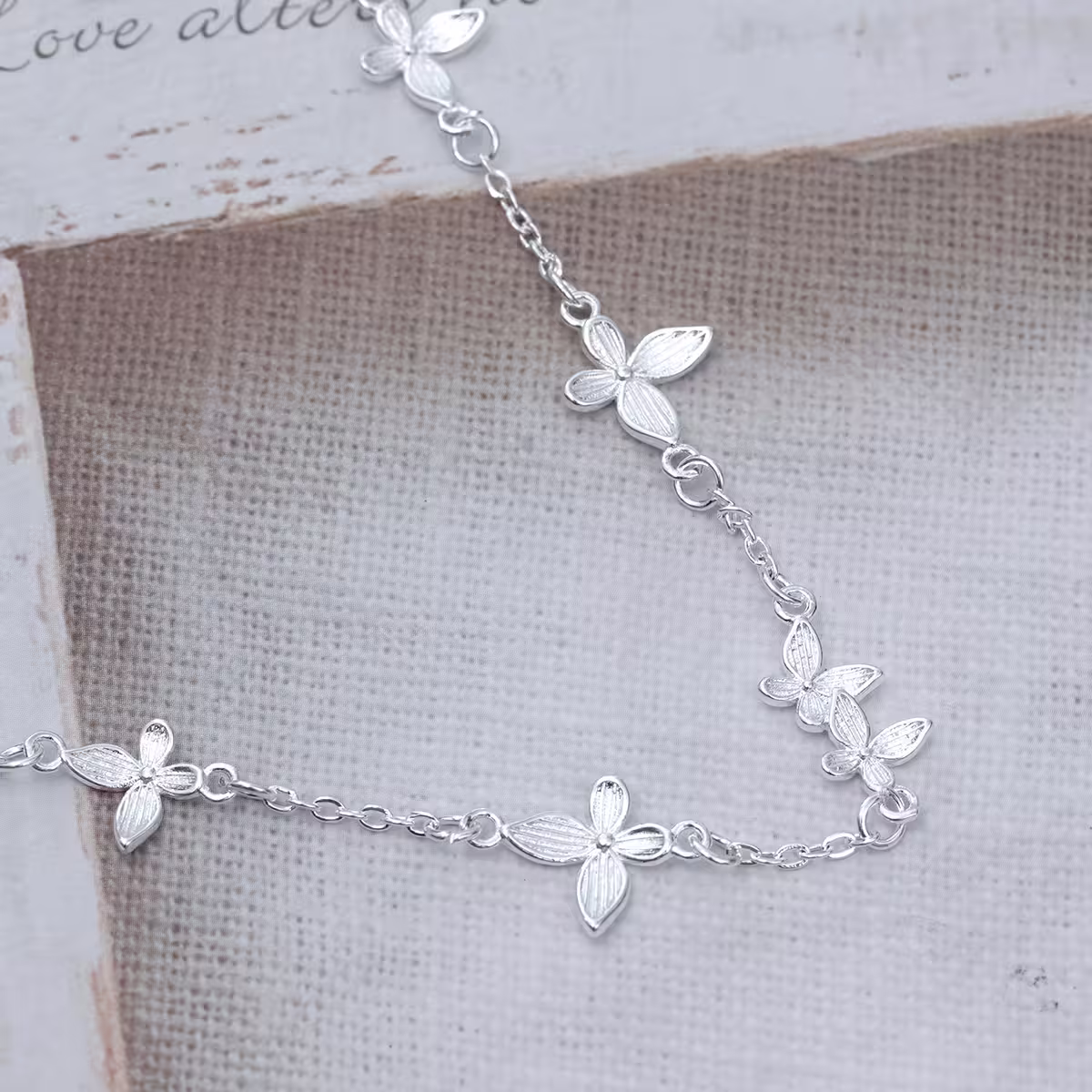 925銀飾&times;蝴蝶少女&times;手鍊-第4張
