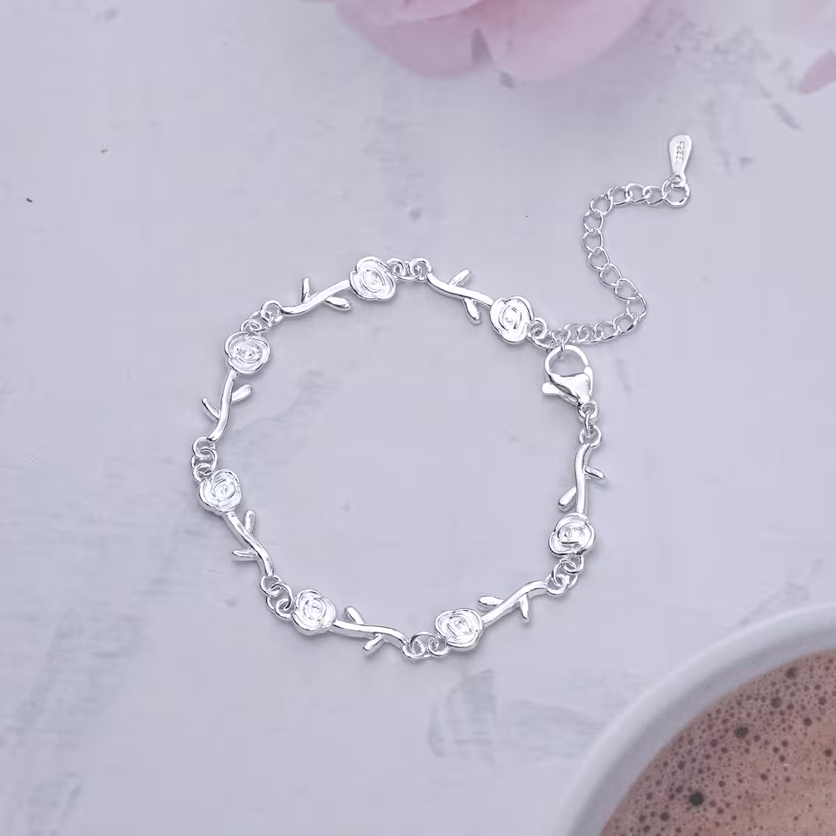 925銀飾&times;玫瑰花園&times;手鍊-第3張