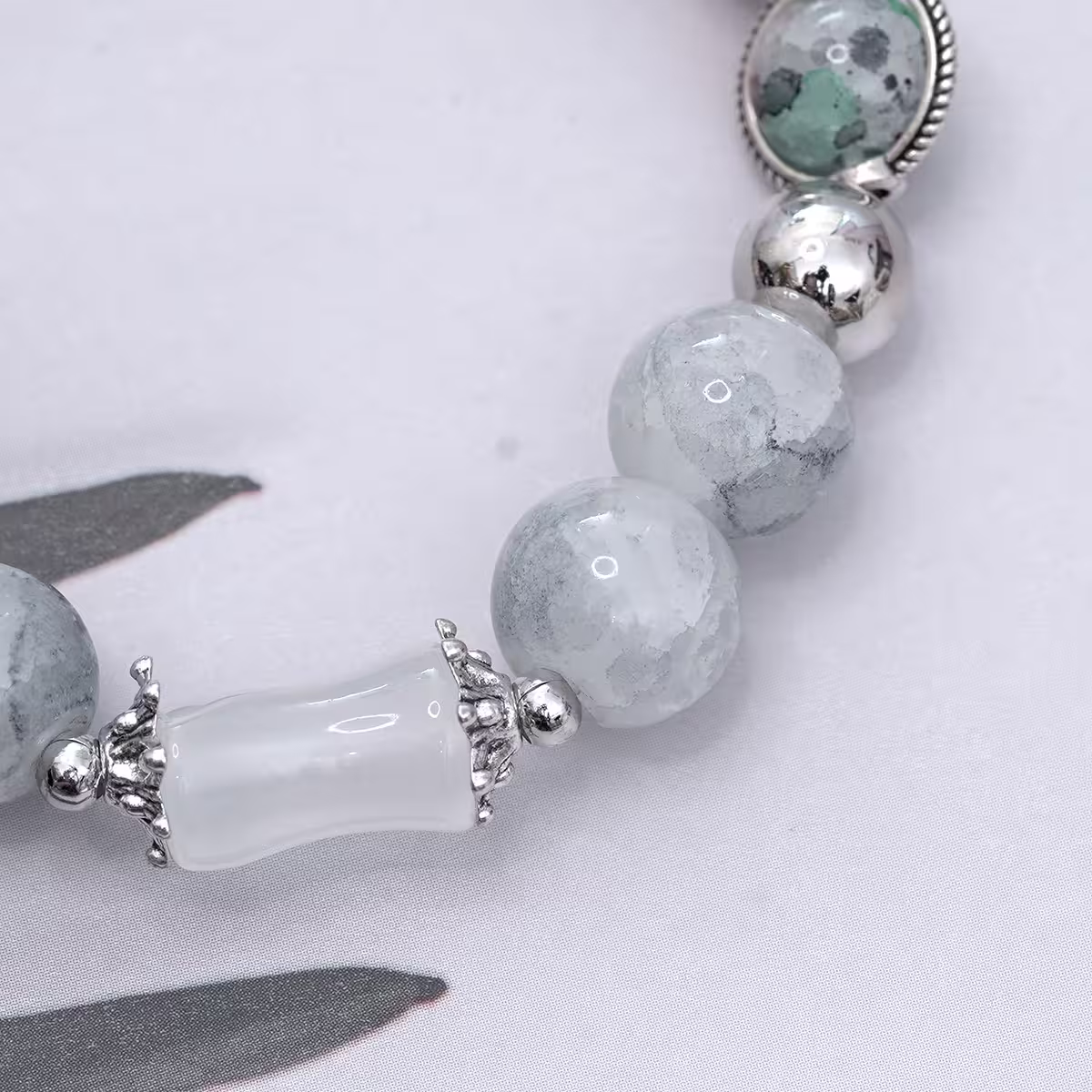 翠竹杏露&times;固定式串珠手鍊-第4張