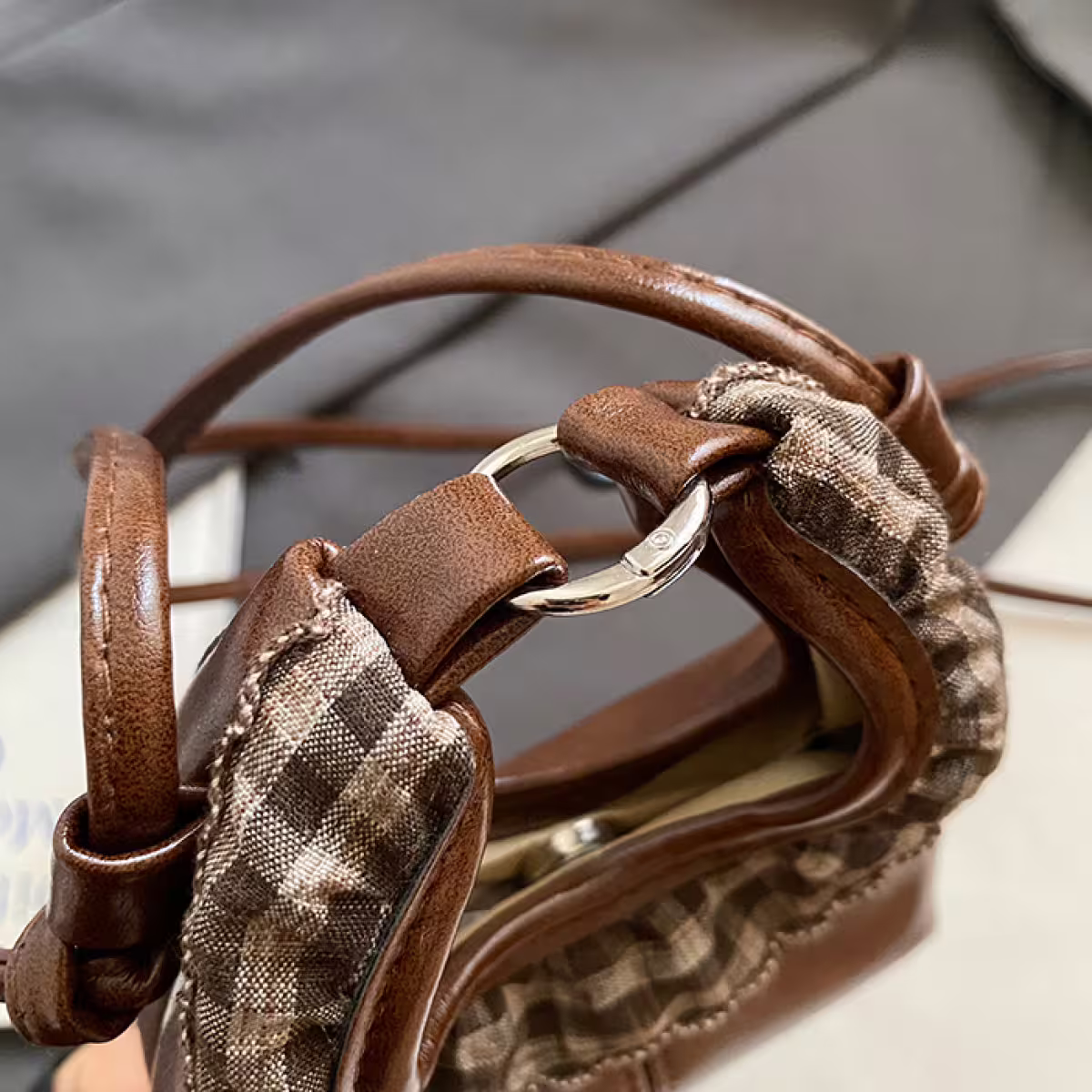 可愛圍裙小廢包&times;斜背包&times;棕咖-第2張