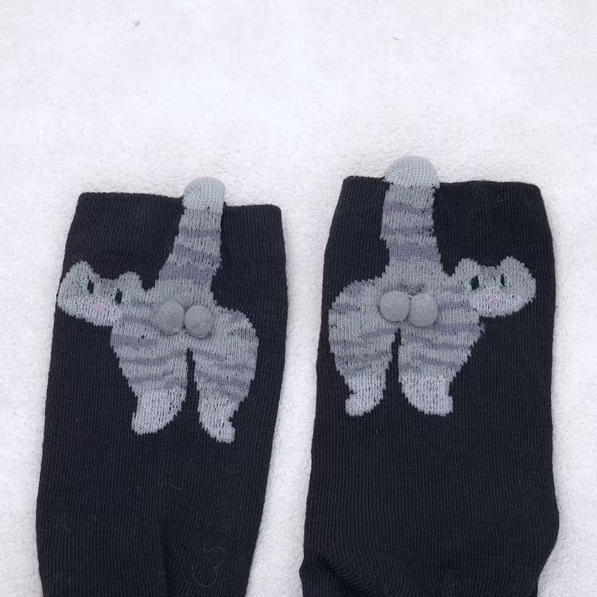 貓蛋蛋&times;中筒襪&times;二雙套件襪子組-第4張