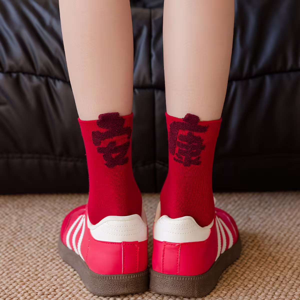 暴富&安康&times;中筒襪&times;二雙套件襪子組-第5張