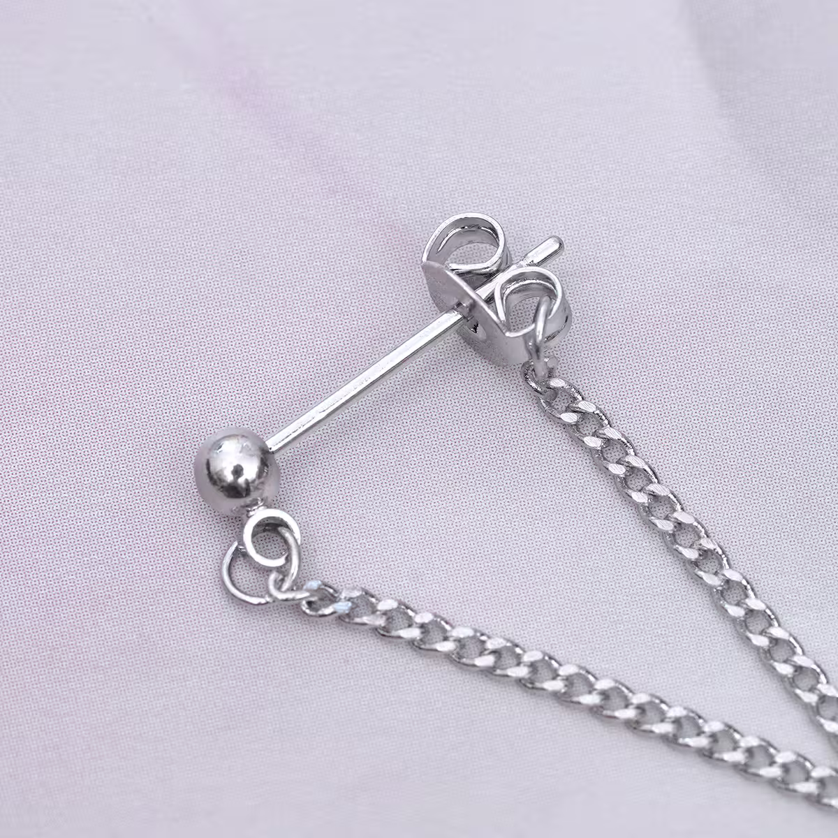 925銀針&times;甜心搖曳&times;後掛式耳環-第5張