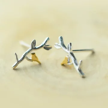 925銀針×樹枝孤鳥×耳針.avif