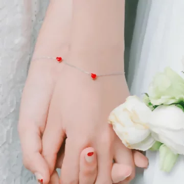 925銀飾×大紅愛心×手鍊.avif