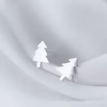 925銀針×聖誕樹×耳針