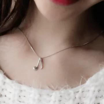 925銀飾×八分音符×鎖骨項鍊.avif
