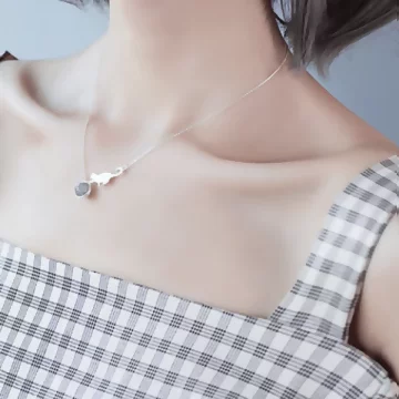 925銀飾×貓咪轉珠×鎖骨項鍊.avif