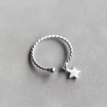 925銀飾×星墜麻花×開口戒指.avif