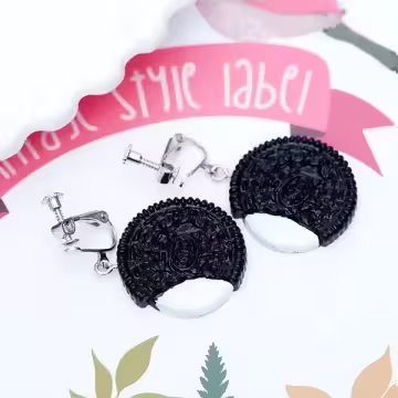 奧利奧夾心餅干×螺旋耳夾