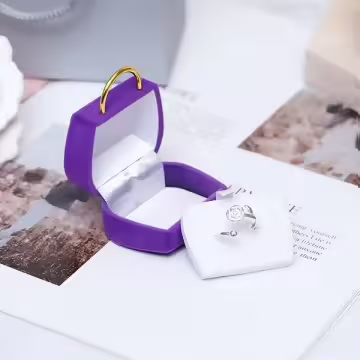 手提包×適用戒指/小耳釘×絨布盒