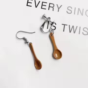 吃飯傢伙×不對稱螺旋耳夾