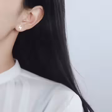 925銀針×閃電光×耳針