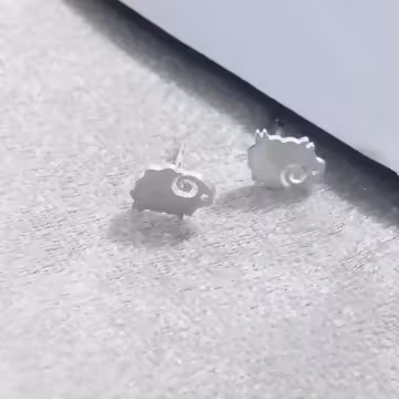 925銀針×小綿羊×耳針