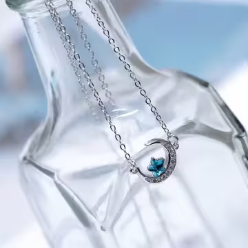 925銀飾×星月同輝×鎖骨項鍊