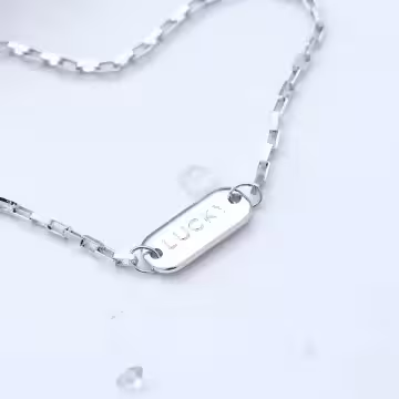 925銀飾×luck小幸運×鎖骨項鍊