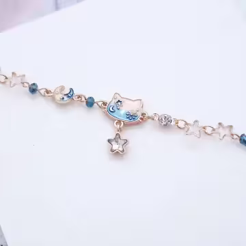 炫彩貓臉星月×手鍊