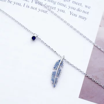 925銀飾×藍晶小羽毛×鎖骨項鍊.avif