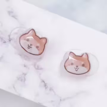 可愛柴柴×磁吸耳夾/裝飾小物