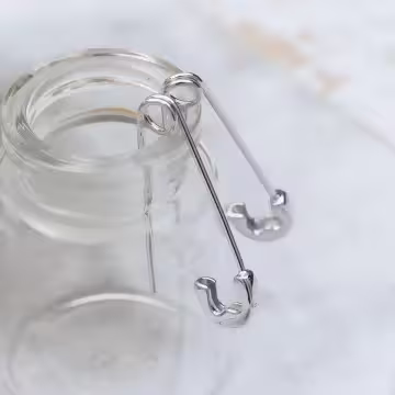 925銀針×簡約別針×耳扣