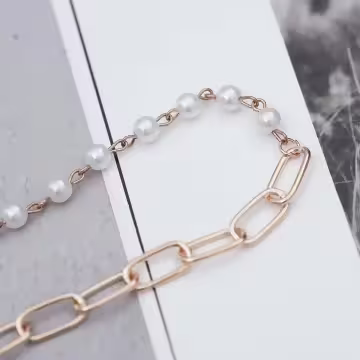 鍊子珍珠大金球×腳鍊