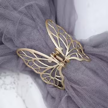 花蝴蝶×鯊魚髮夾