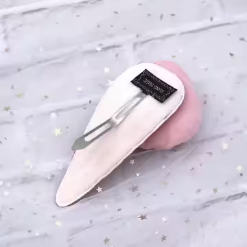 草莓布偶×髮夾