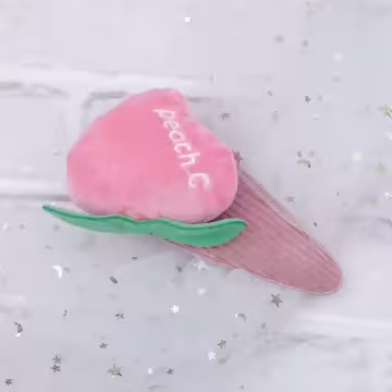 水蜜桃布偶×髮夾