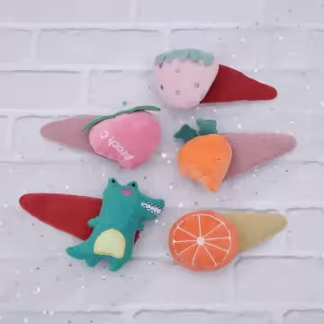 水蜜桃布偶×髮夾