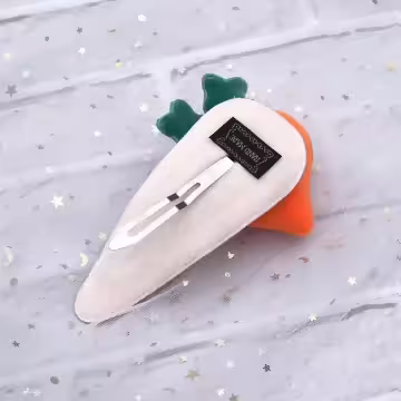 胡蘿蔔布偶×髮夾