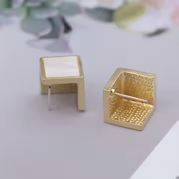 立體幾何正方塊×耳環×共四色