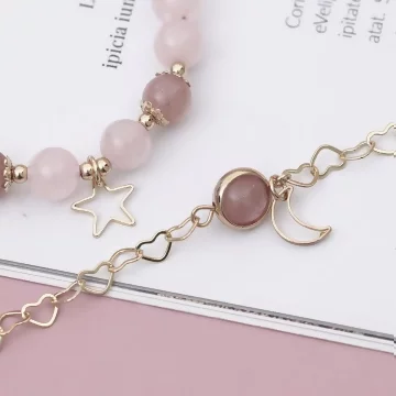 星月莓紅粉晶×二套件串珠手鍊組.avif
